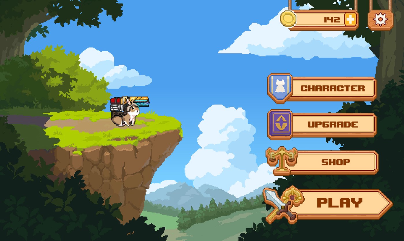 Fantasy Survival main menu